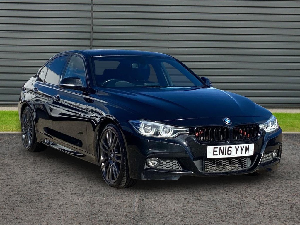 BMW 3 Series 2.0 320D M Sport Saloon Black