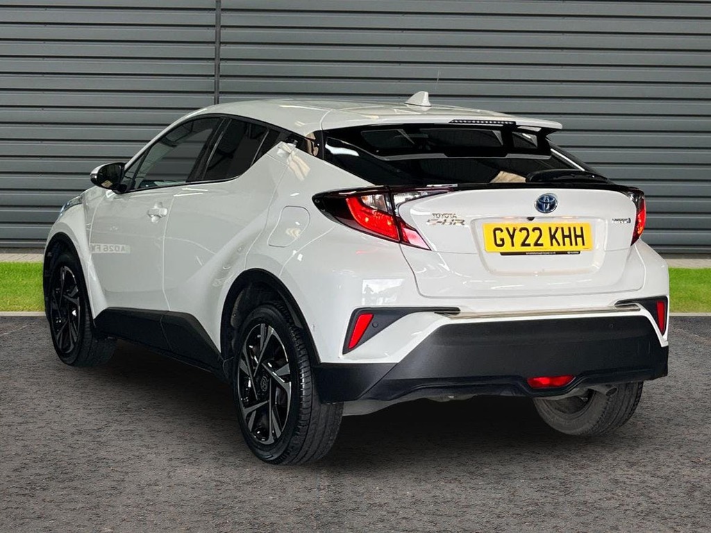 Toyota C-Hr 1.8 Vvt-h Design Suv Hybrid Cvt White #5