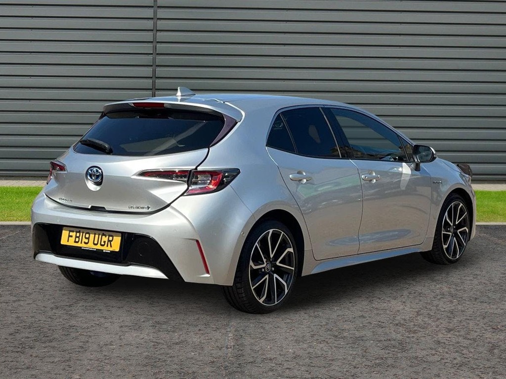 Toyota Corolla 1.8 Vvt-h Excel Hatchback Hybrid Cvt Silver #3