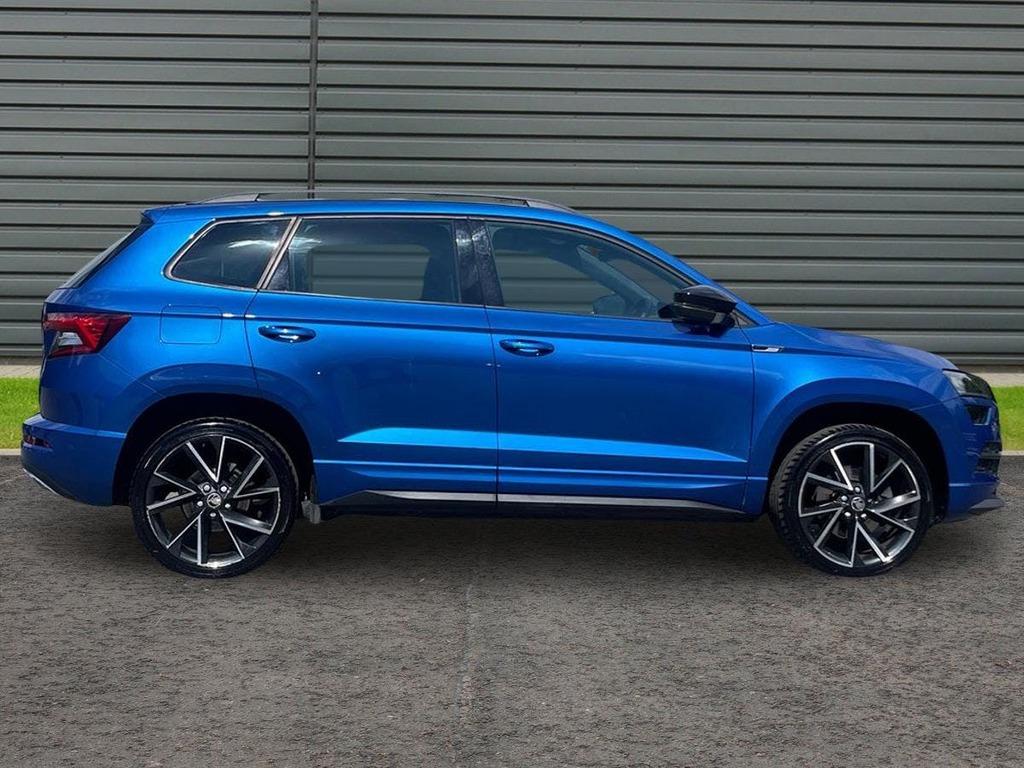 Skoda Karoq 1.5 Tsi Act Sportline Suv Blue #2