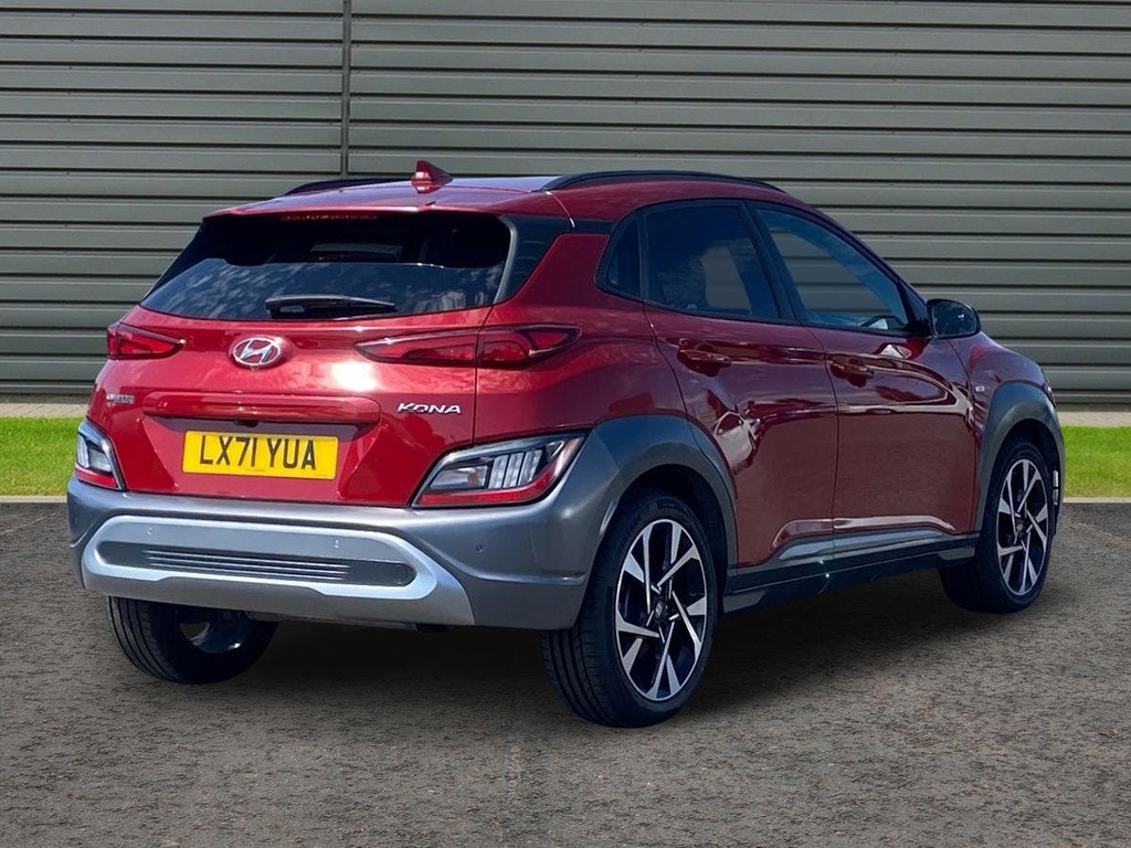 Hyundai Kona 1.0 T Gdi Mhev Premium Suv Hybrid Manua LX71YUA Red #3