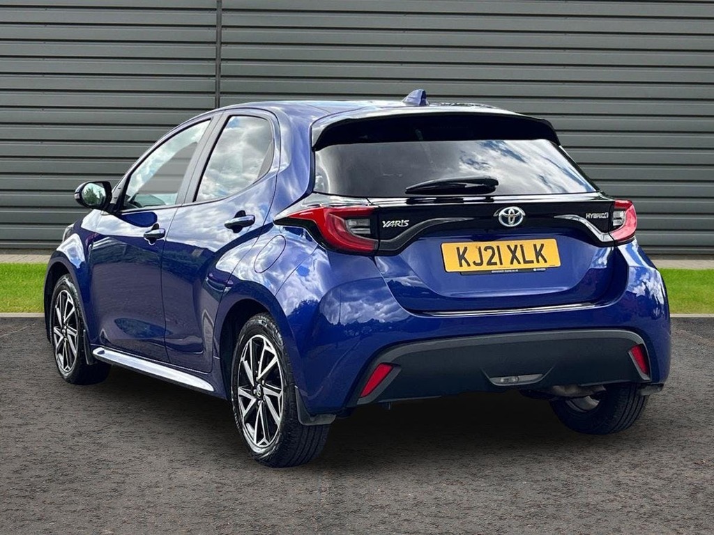 Toyota Yaris 1.5 Vvt-h Design Hatchback Hybrid E Cvt Blue #5