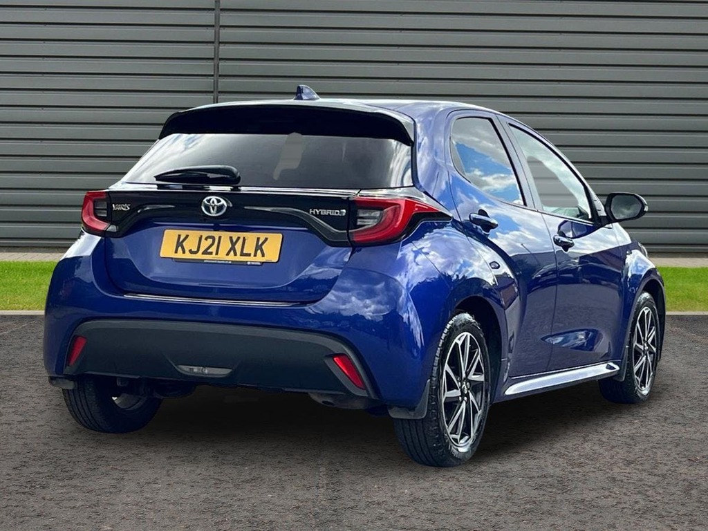 Toyota Yaris 1.5 Vvt-h Design Hatchback Hybrid E Cvt Blue #3
