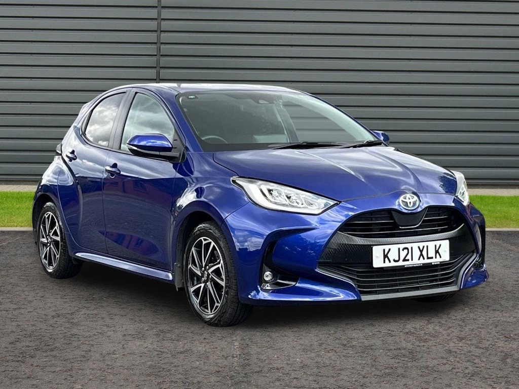Toyota Yaris 1.5 Vvt-h Design Hatchback Hybrid E Cvt Blue