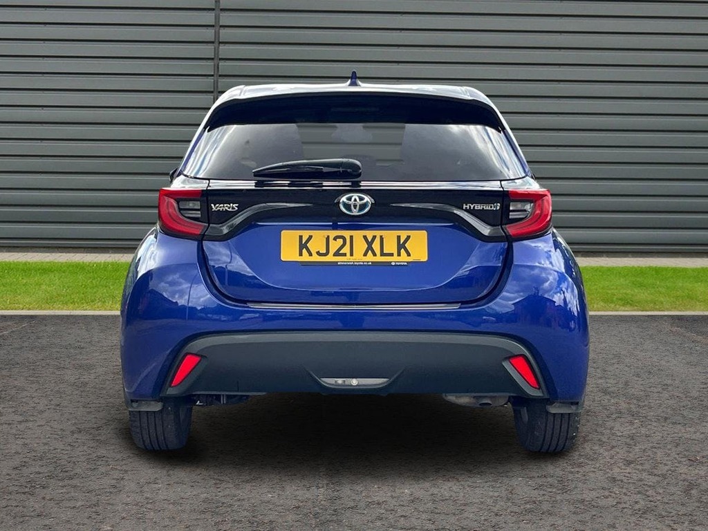 Toyota Yaris 1.5 Vvt-h Design Hatchback Hybrid E Cvt Blue #4