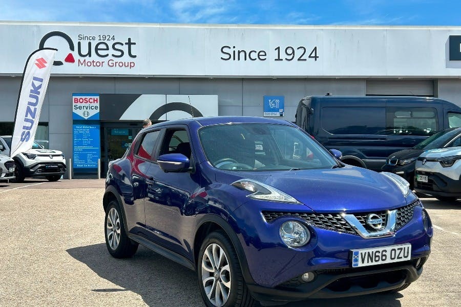 Nissan Juke 1.2 Dig T Tekna Suv Blue