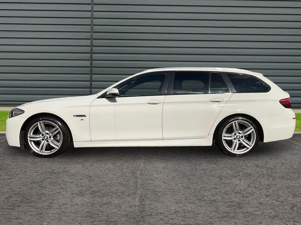 BMW 5 Series 2.0 520D M Sport Touring Blue #6