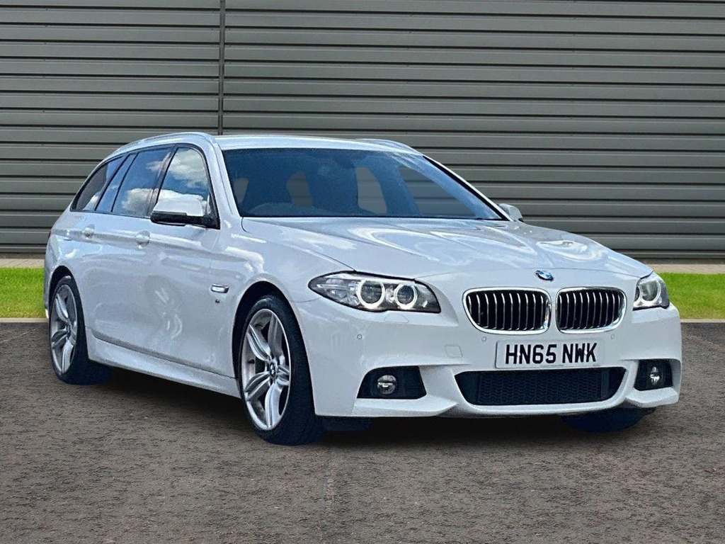 BMW 5 Series 2.0 520D M Sport Touring Blue