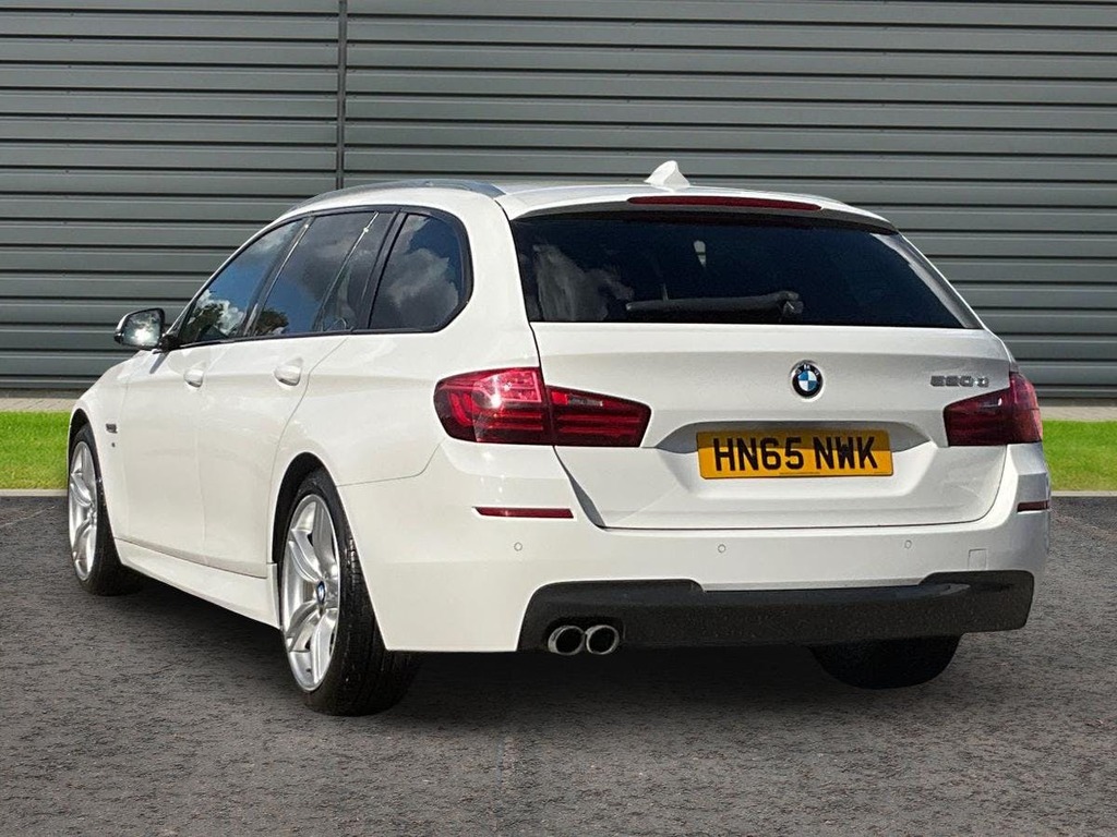 BMW 5 Series 2.0 520D M Sport Touring Blue #5