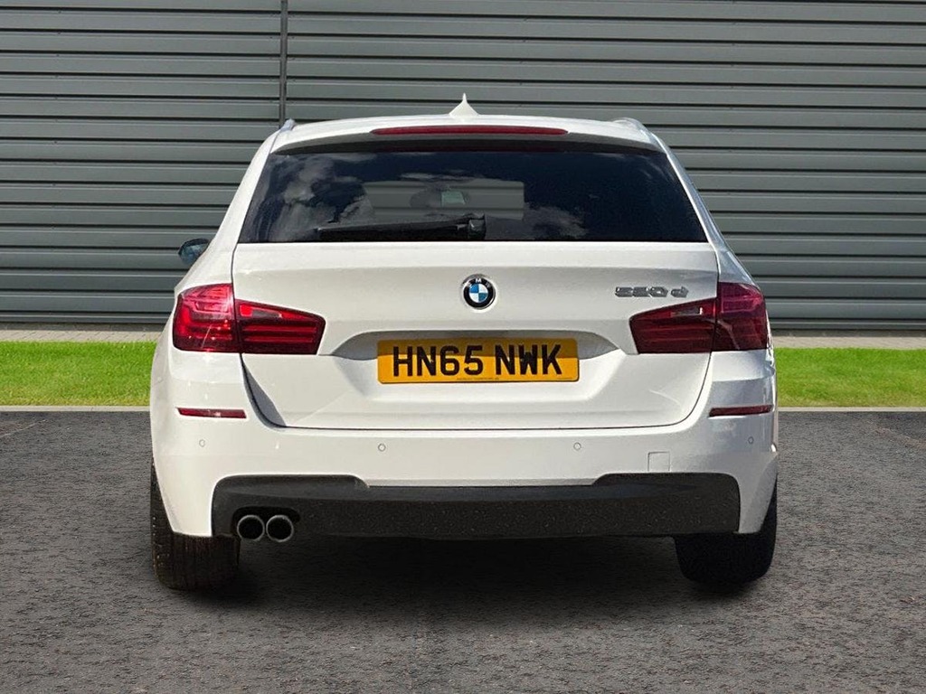 BMW 5 Series 2.0 520D M Sport Touring Blue #4