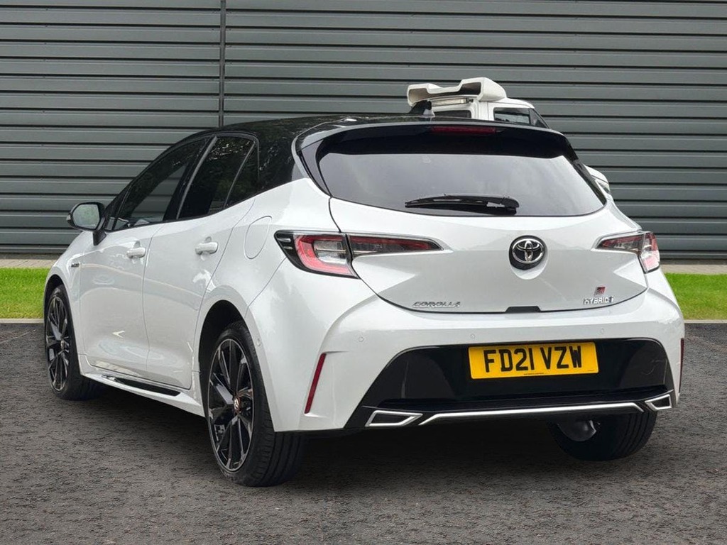 Toyota Corolla 1.8 Vvt-h Gr Sport Hatchback Hybrid Cv Black #5
