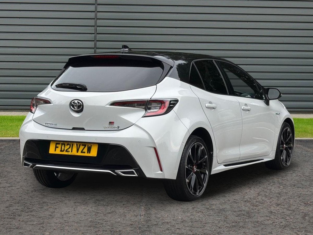 Toyota Corolla 1.8 Vvt-h Gr Sport Hatchback Hybrid Cv Black #3