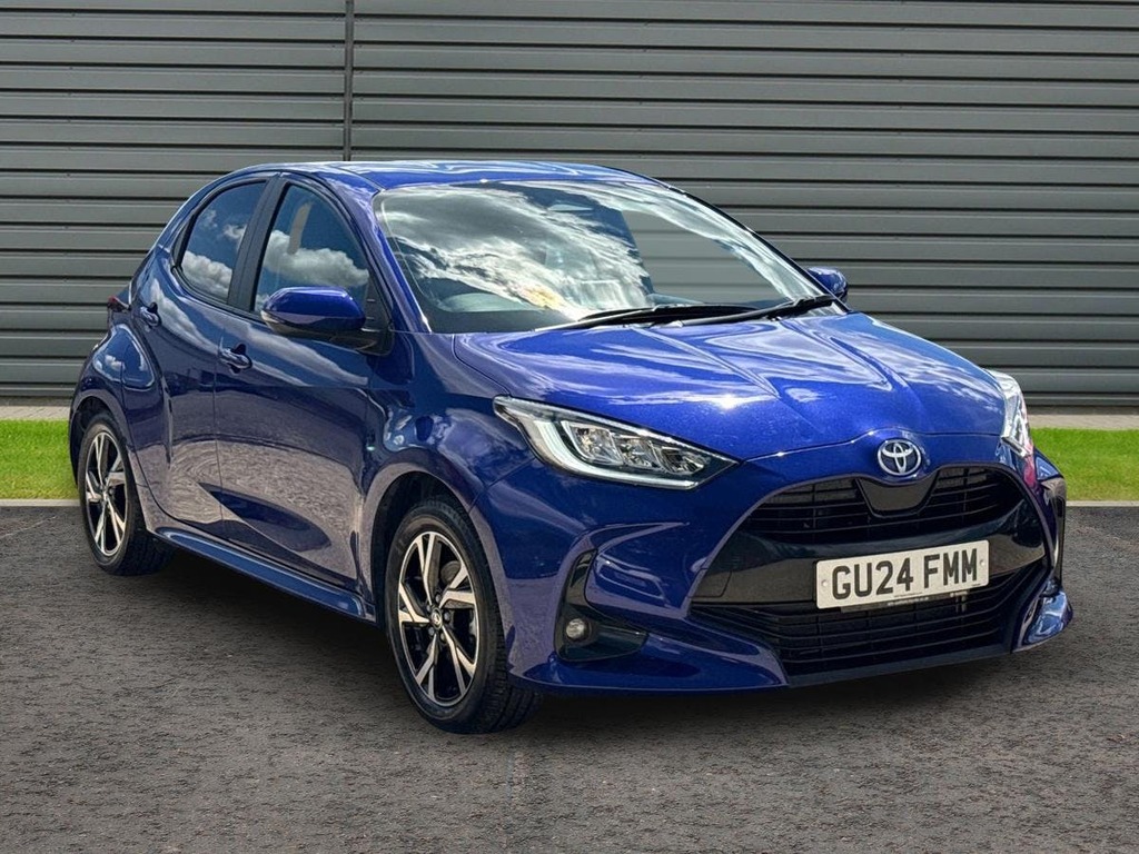 Toyota Yaris 1.5 Vvt-h Design Hatchback Hybrid E Cvt Blue