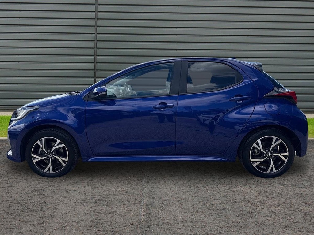 Toyota Yaris 1.5 Vvt-h Design Hatchback Hybrid E Cvt GU24FMM Blue #6