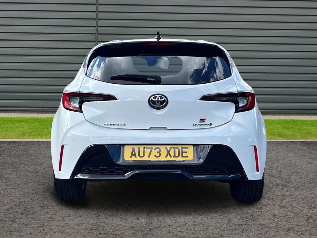 Toyota Corolla 2.0 Vvt-h Gr Sport Hatchback Hybrid Cvt White #4