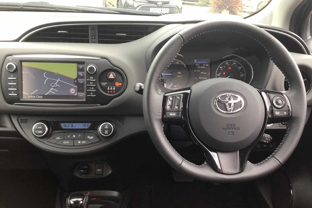 Toyota Yaris 1.5 Vvt-h Icon Tech Hatchback Hybrid E Grey #6