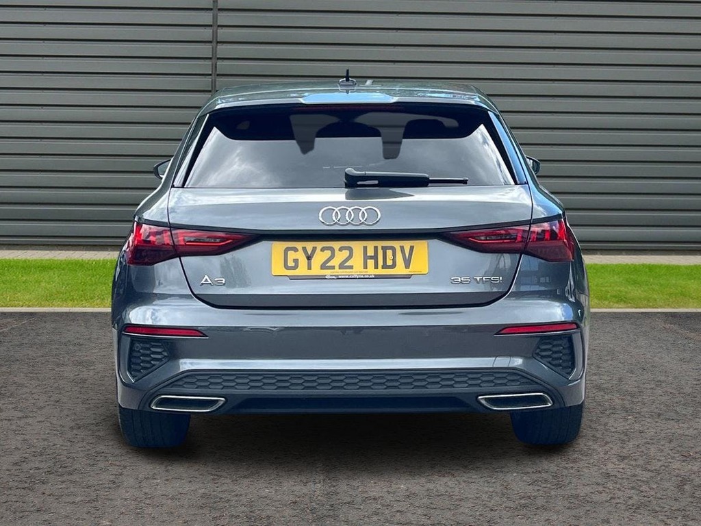 Audi A3 1.5 Tfsi 35 S Line Sportback GY22HDV Grey #4