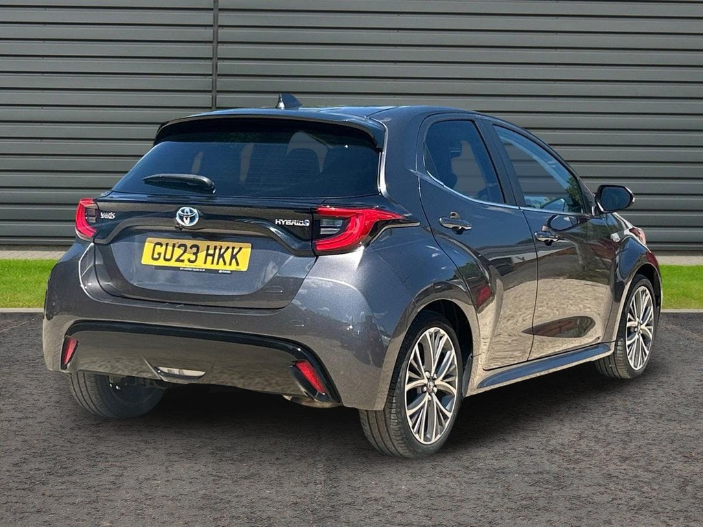 Toyota Yaris 1.5 Vvt-h Excel Hatchback Hybrid E Cvt GU23HKK Grey #3