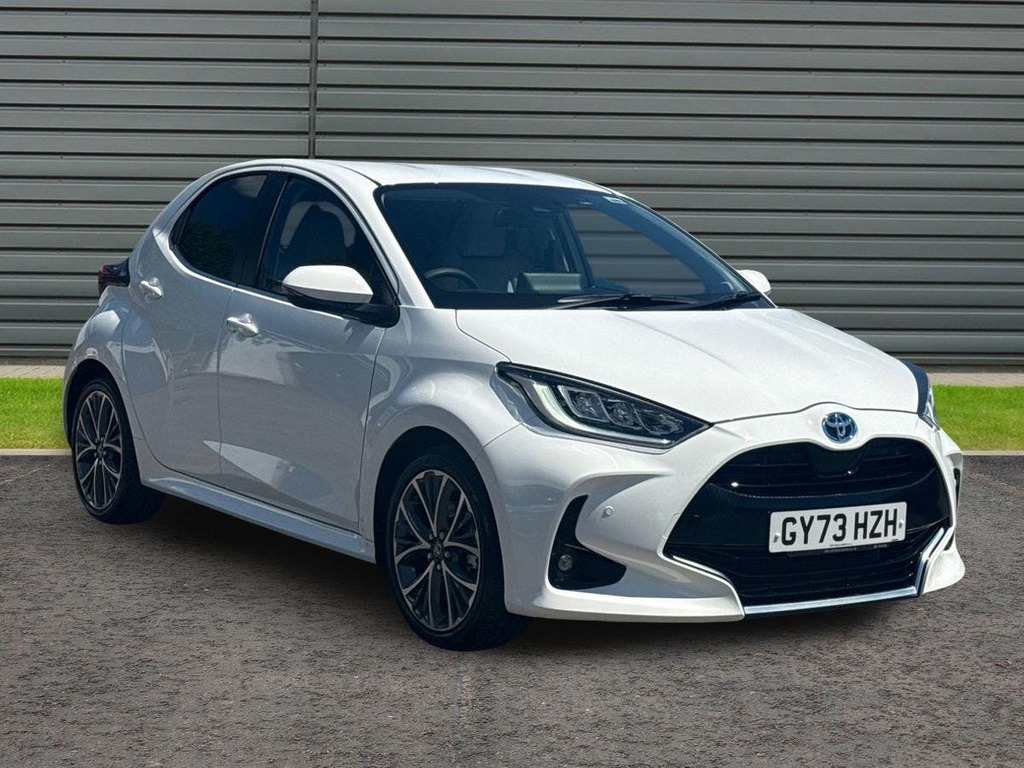 Toyota Yaris 1.5 Vvt-h Excel Hatchback Hybrid E Cvt White
