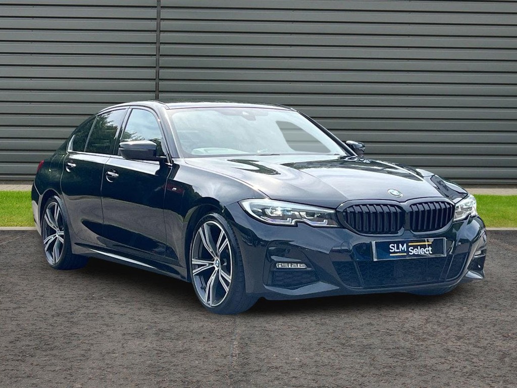 BMW 3 Series 2.0 320D Mht M Sport Saloon Hybrid Black