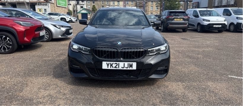 BMW 3 Series 2.0 320D Mht M Sport Saloon Hybrid Black