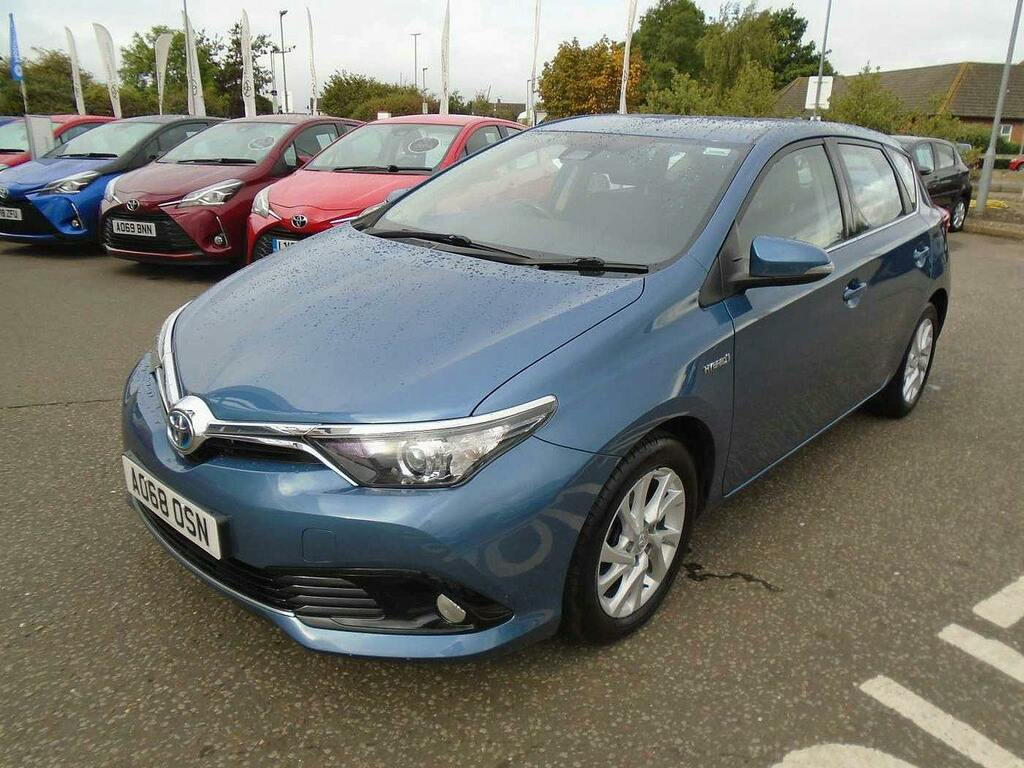Toyota Auris 1.8 Vvt-h Icon Tech Hatchback Hybrid Cv Blue #3