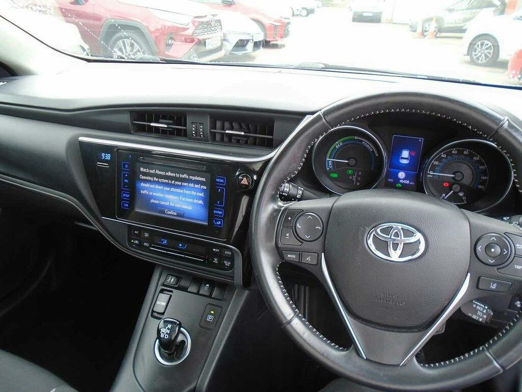 Toyota Auris 1.8 Vvt-h Icon Tech Hatchback Hybrid Cv Blue #6