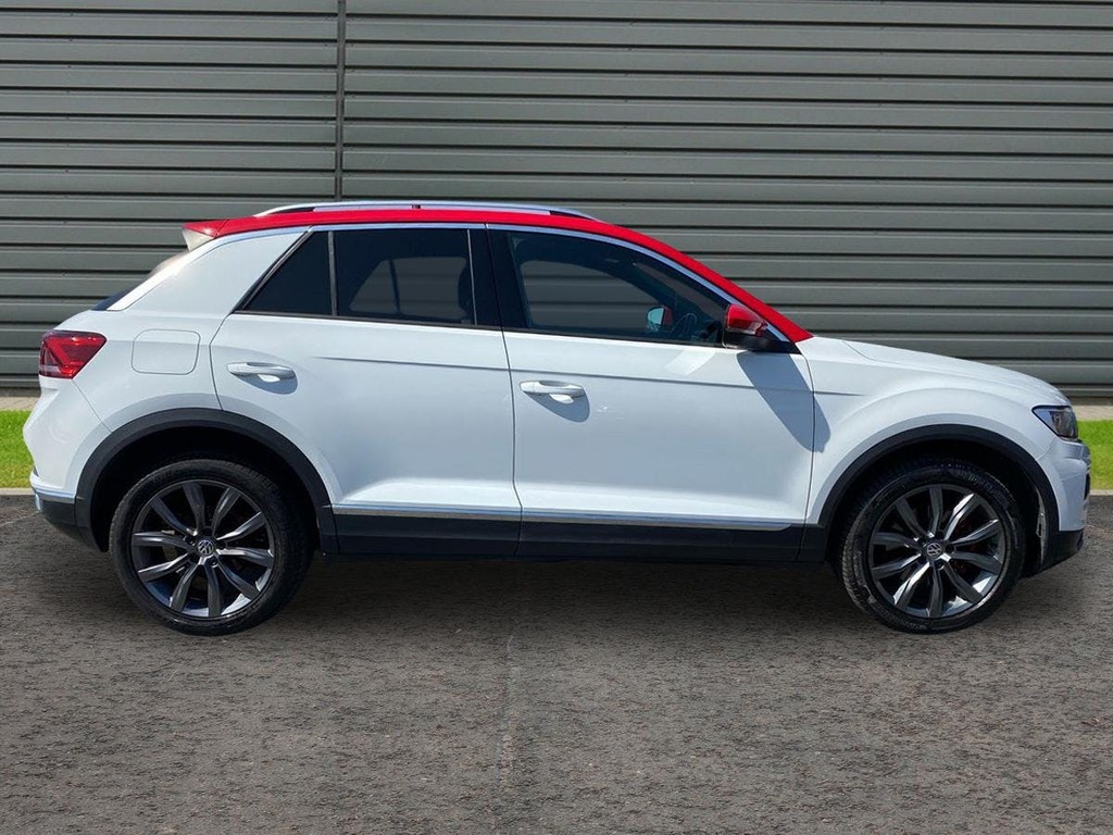 Volkswagen T-Roc 1.5 Tsi Evo Sel Suv LX68SGZ White #2