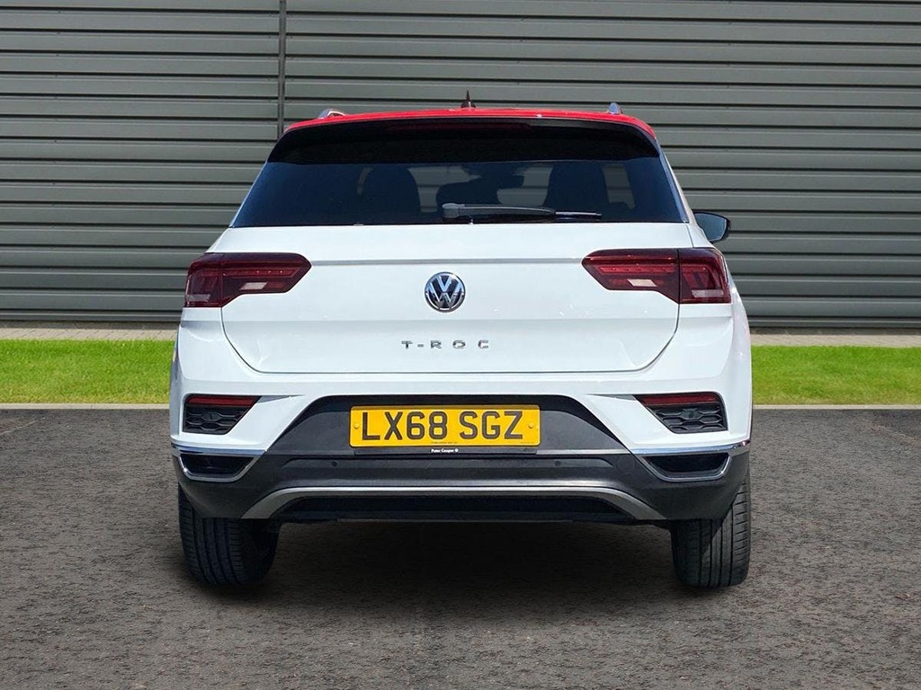 Volkswagen T-Roc 1.5 Tsi Evo Sel Suv LX68SGZ White #4