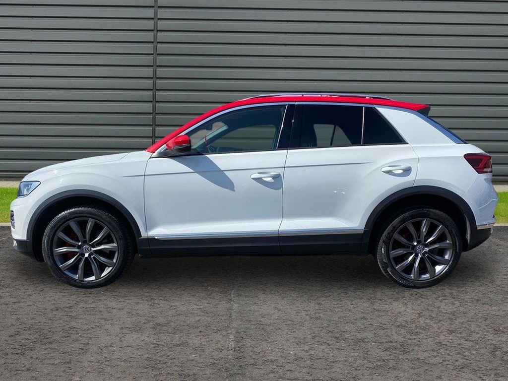 Volkswagen T-Roc 1.5 Tsi Evo Sel Suv LX68SGZ White #6