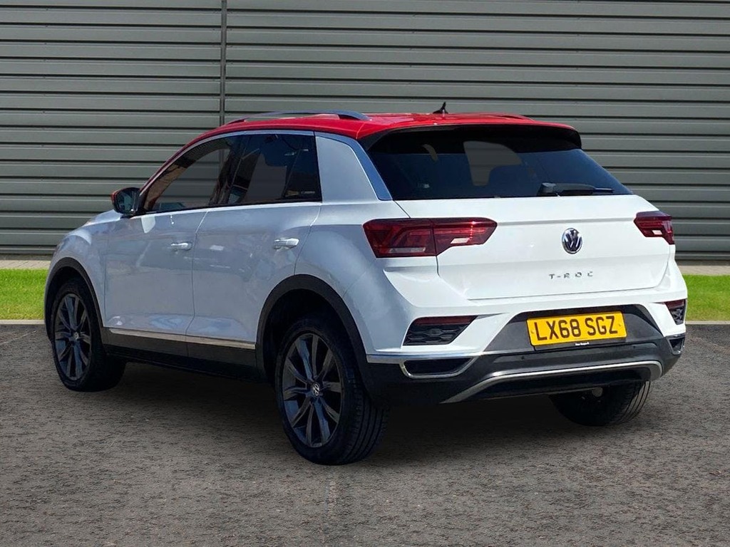Volkswagen T-Roc 1.5 Tsi Evo Sel Suv LX68SGZ White #5
