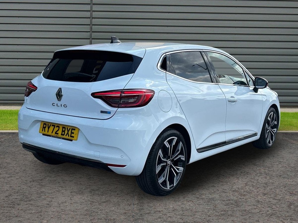Renault Clio 1.6 E Tech Techno Hatchback Hybrid White #3