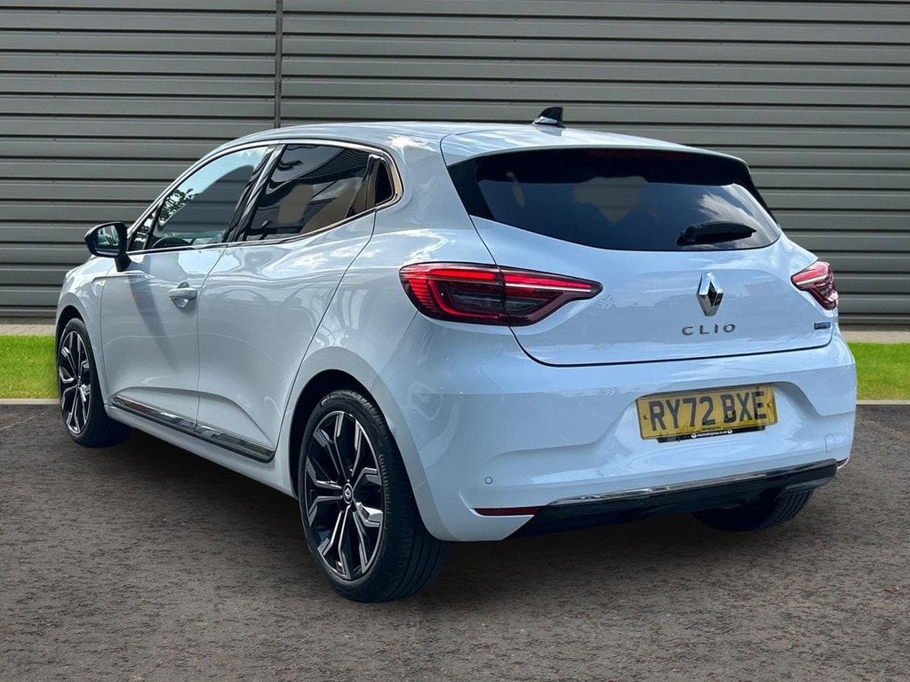 Renault Clio 1.6 E Tech Techno Hatchback Hybrid White #5