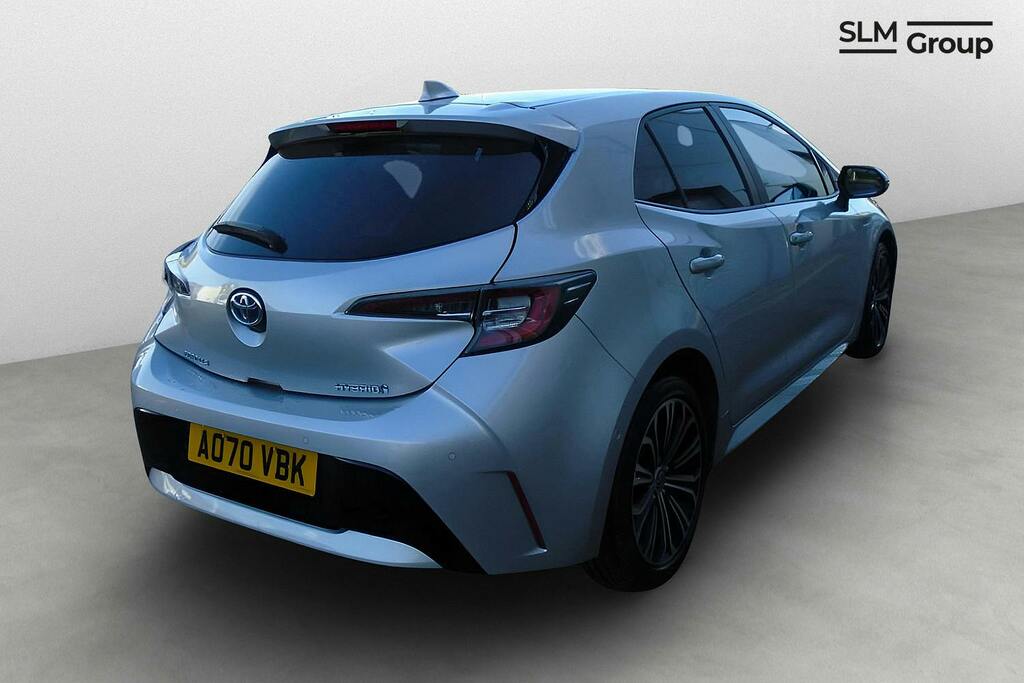 Toyota Corolla 1.8 Vvt-h Design Hatchback Hybrid Cvt Silver #4