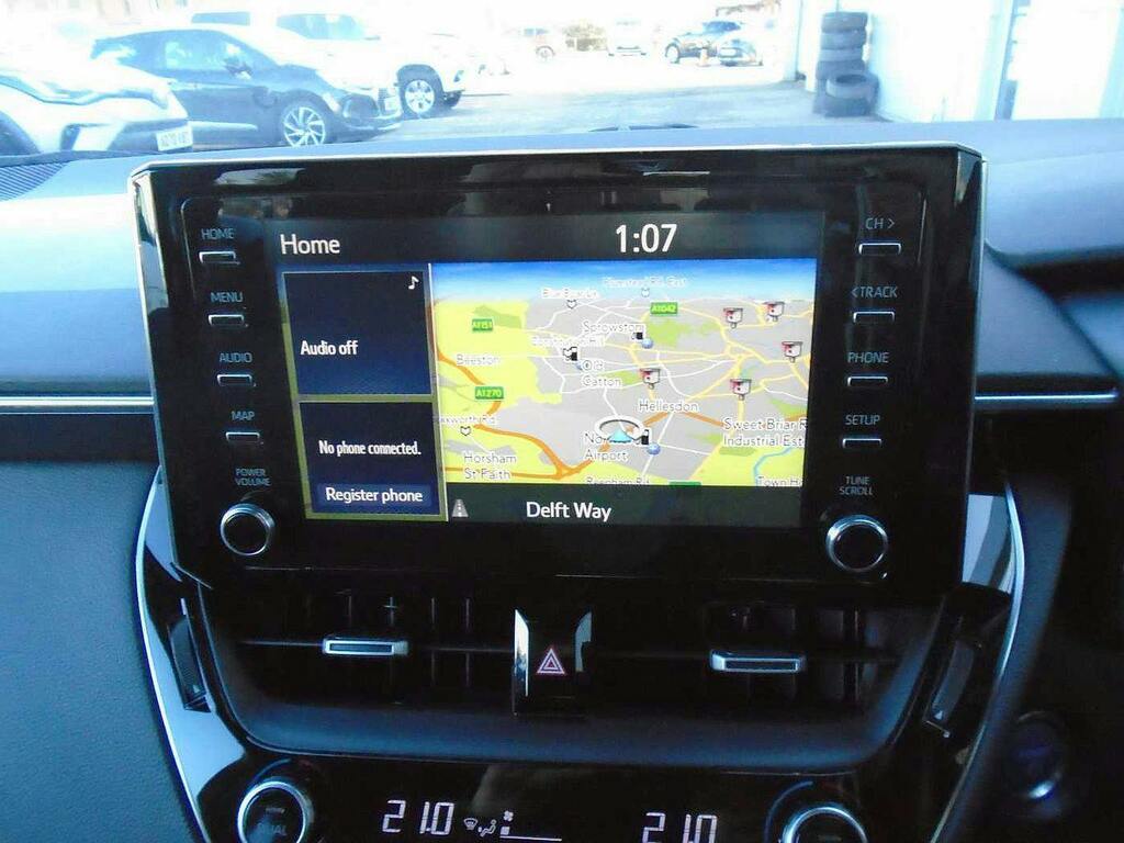 Toyota Corolla 1.8 Vvt-h Design Hatchback Hybrid Cvt Silver #5