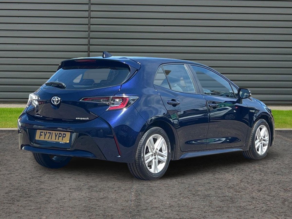 Toyota Corolla 1.8 Vvt-h Icon Tech Hatchback Hybrid C Blue #3