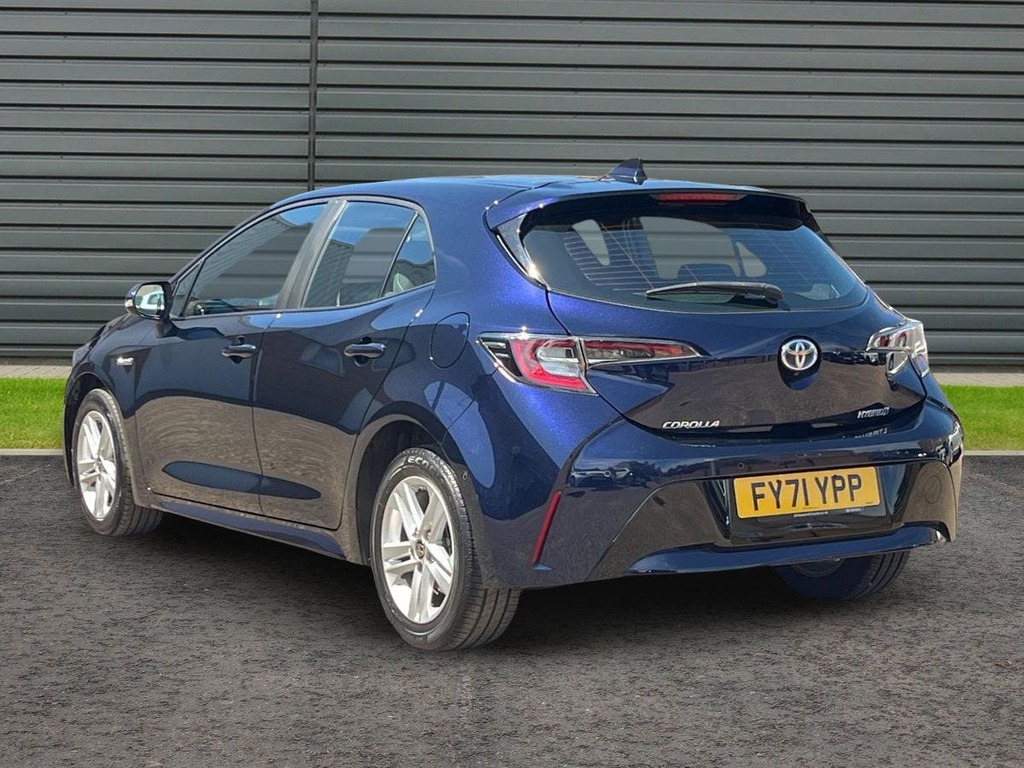 Toyota Corolla 1.8 Vvt-h Icon Tech Hatchback Hybrid C Blue #5