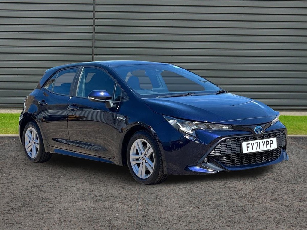 Toyota Corolla 1.8 Vvt-h Icon Tech Hatchback Hybrid C Blue