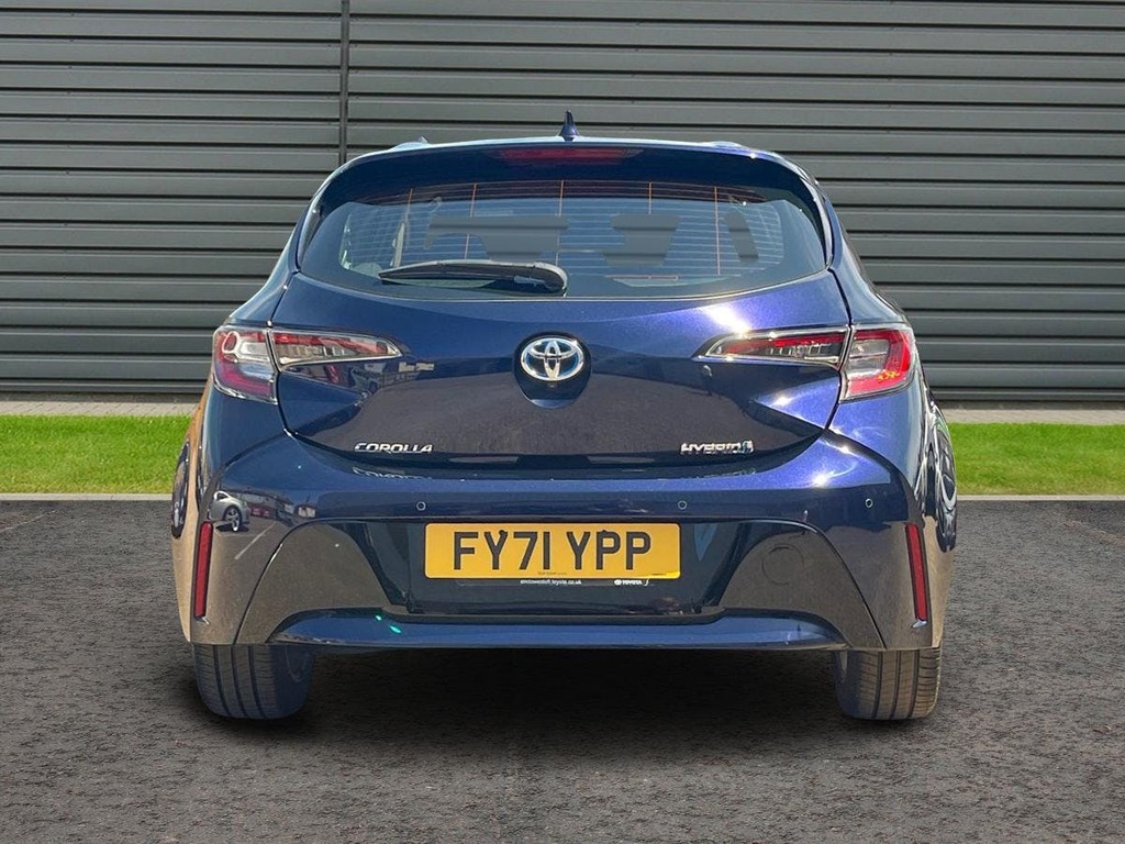 Toyota Corolla 1.8 Vvt-h Icon Tech Hatchback Hybrid C Blue #4