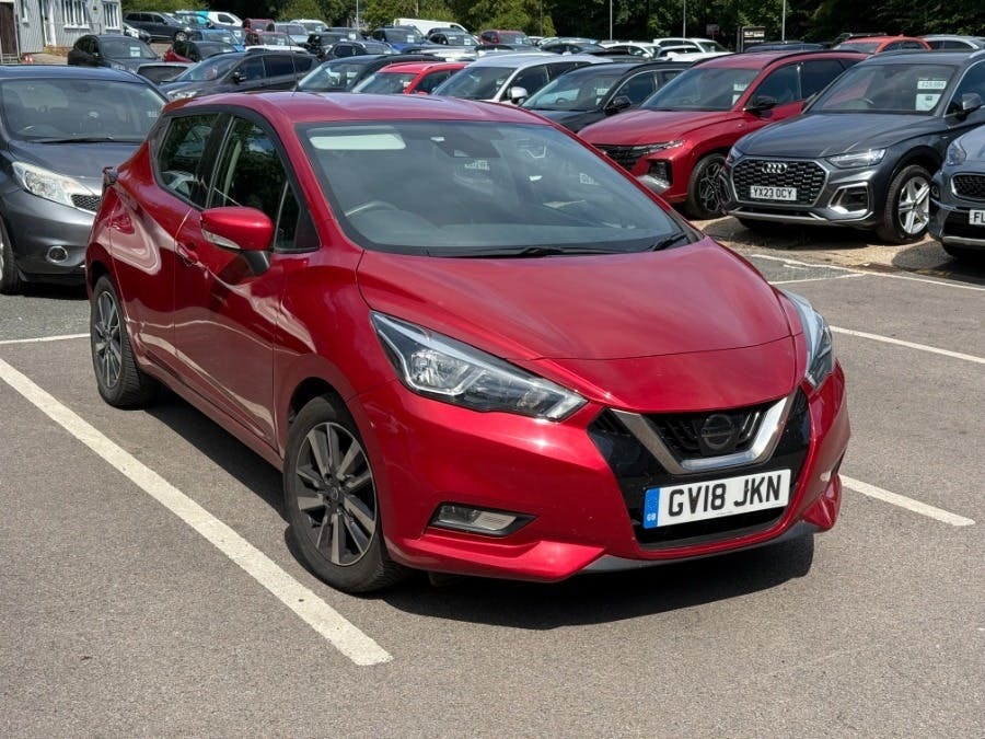 Nissan Micra 1.0 Acenta Limited Edition Hatchback Ma Red