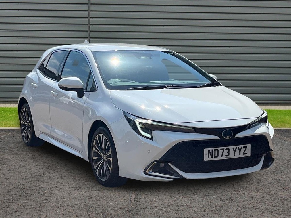 Toyota Corolla 1.8 Vvt-h Design Hatchback Hybrid Cvt White