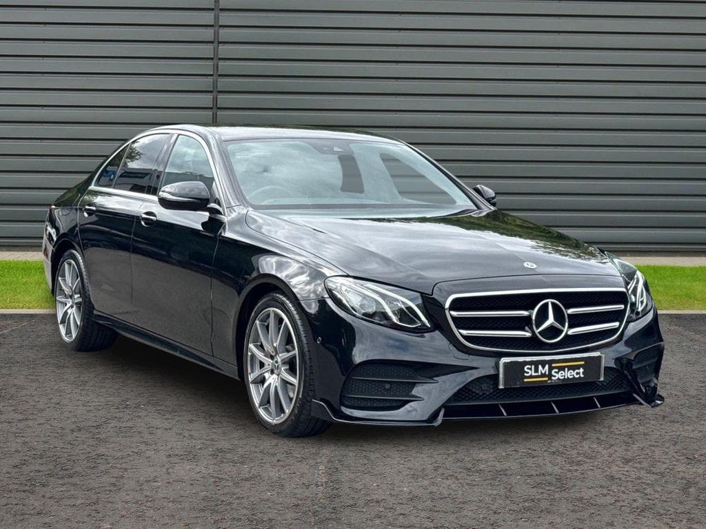 Mercedes-Benz E Class 2.0 E220d Amg Line Edition Saloon G Tro Black