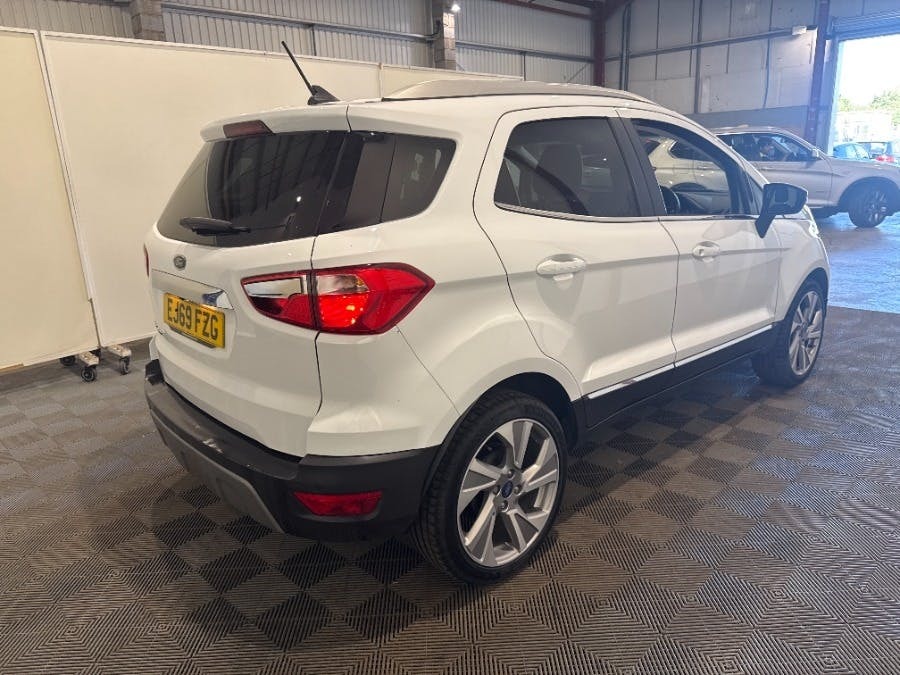 Ford Ecosport 1.0 1.0T Ecoboost Titanium Suv White #2