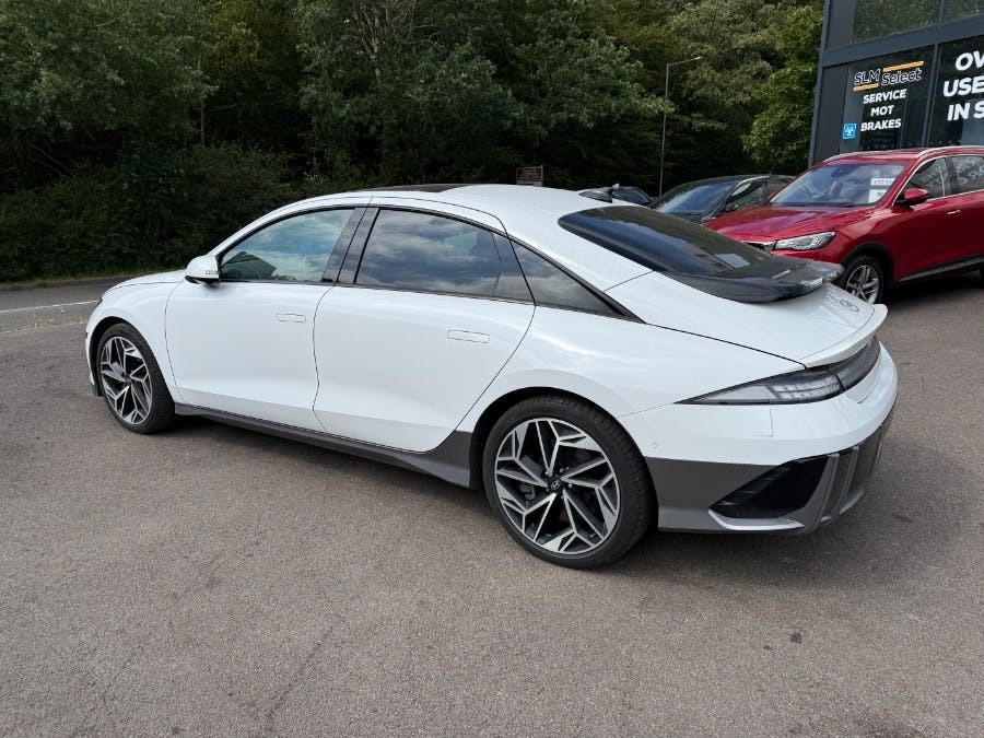 Hyundai Ioniq 6 77.4Kwh Ultimate Saloon Awd White #5