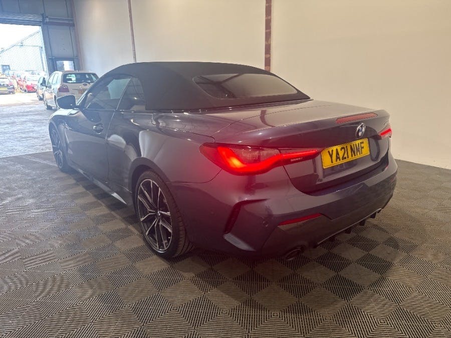 BMW 4 Series 2.0 420I M Sport Convertible Blue #2