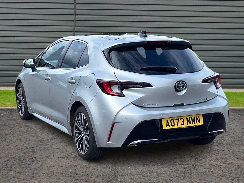 Toyota Corolla 1.8 Vvt-h Design Hatchback Hybrid Cvt Silver #5