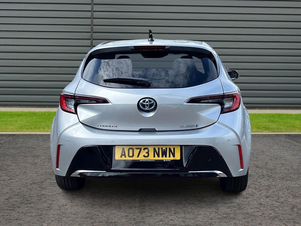 Toyota Corolla 1.8 Vvt-h Design Hatchback Hybrid Cvt Silver #4