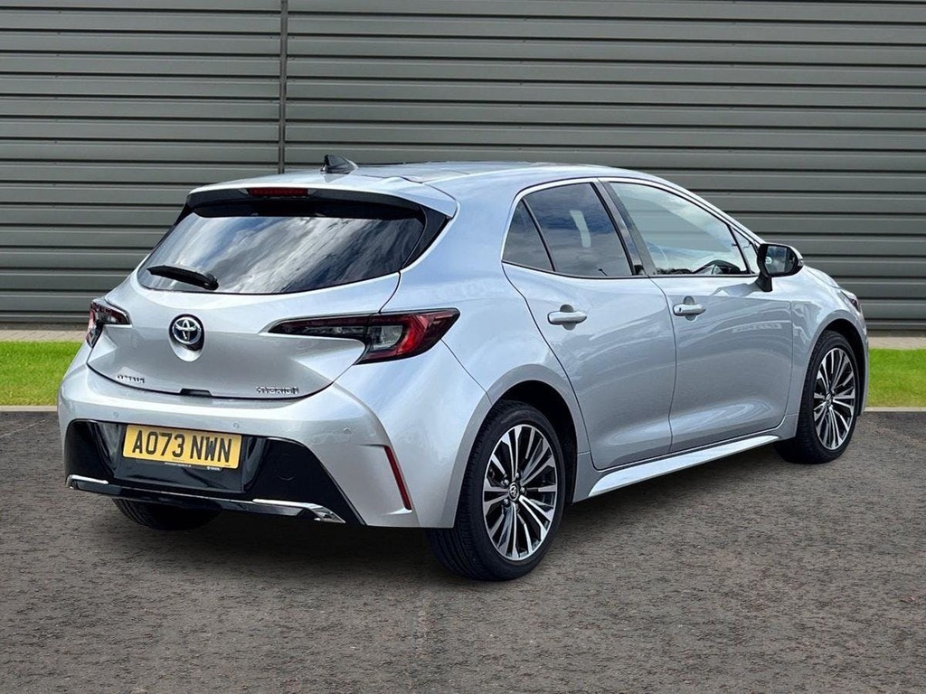 Toyota Corolla 1.8 Vvt-h Design Hatchback Hybrid Cvt Silver #3