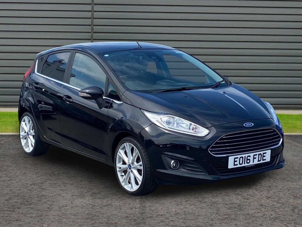 Ford Fiesta 1.5 Tdci Titanium X Hatchback Black