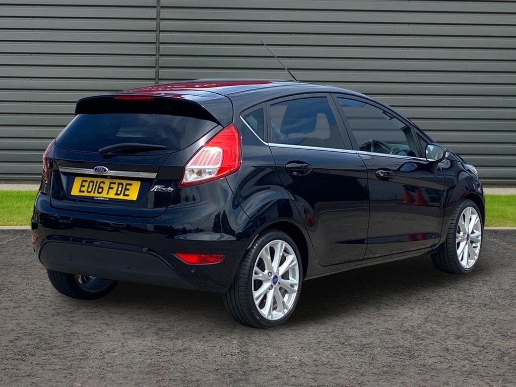 Ford Fiesta 1.5 Tdci Titanium X Hatchback Black #3